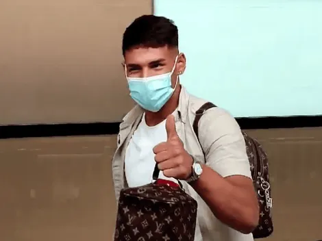 Alan Saldivia ya está en Chile y se ilusiona con Colo Colo