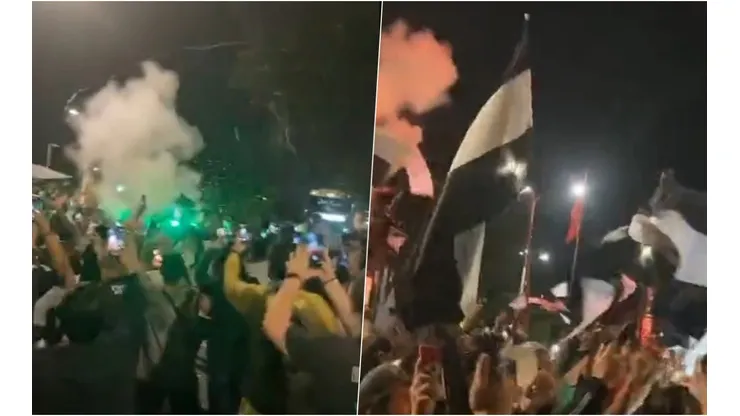 ¡El tremendo recibimiento a la juvenil alba en el Monumental!
