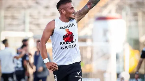 Javier Parraguez y su celebración