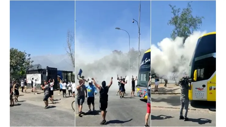 Los hinchas despidieron como corresponde a los juveniles albos.