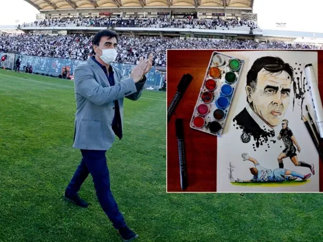 Artista la rompe con cuadro dedicado a Quinteros