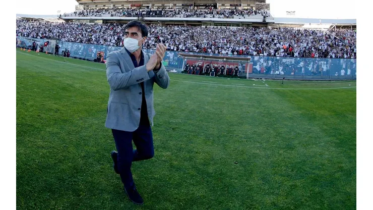 Quinteros celebra el triunfo ante la UC.