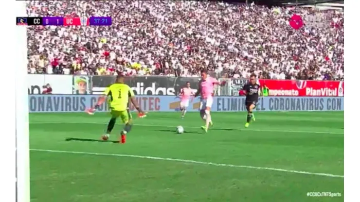 Valencia marcó el 1 a 0