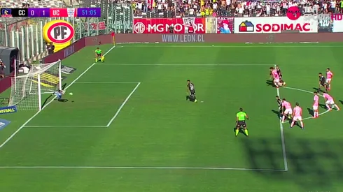 Morales falló un penal que era el empate para Colo Colo