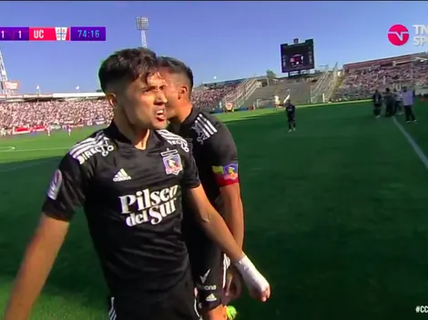 ¡Golazo! Pablo Solari marcó el empate para Colo Colo