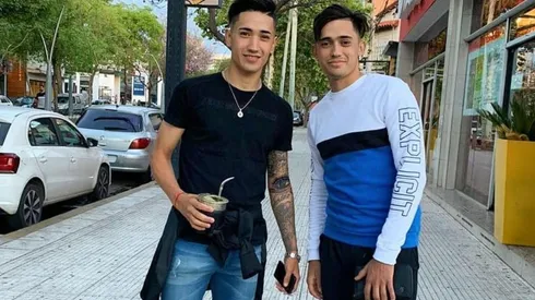 Santiago Solari y Pablo Solari