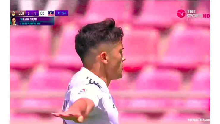 El Pibe marcó el primero del partido