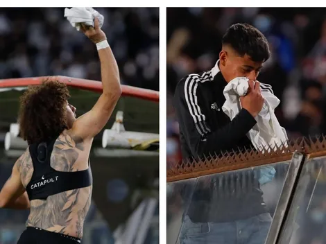 Gigante Peluca: Falcón regaló su camiseta a un hincha del Cacique