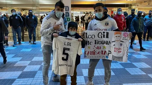 El feliz hincha del Cacique.