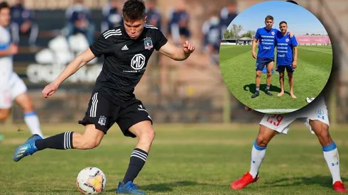 Lucas Soto, el único sparring colocolino de la selección