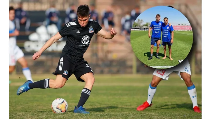 Lucas Soto, el único sparring colocolino de la selección