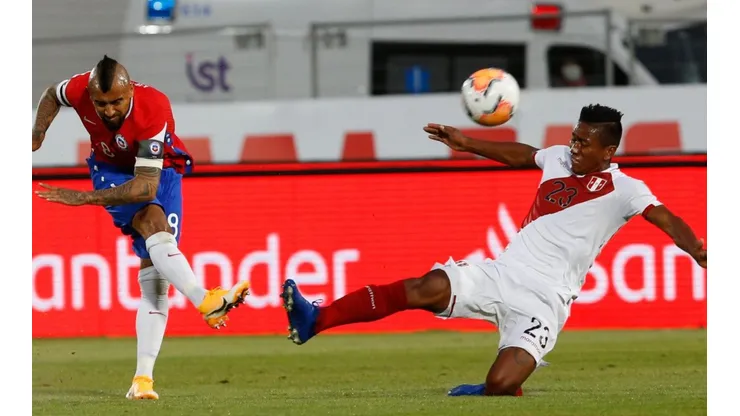 El King convirtió un verdadero golazo ante Perú en la fecha 3