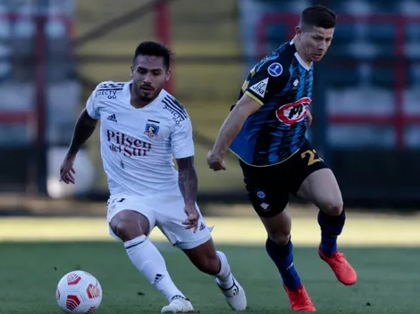 Marcos Bolados mira con cuidado a Huachipato