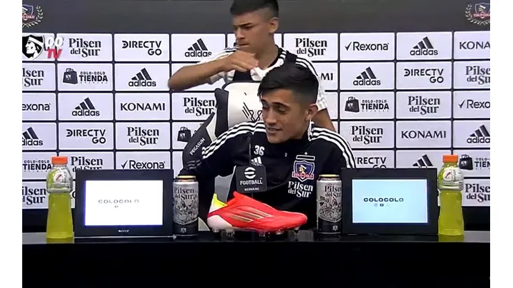 Joan Cruz sorprende al Pibe Solari | Foto: Captura