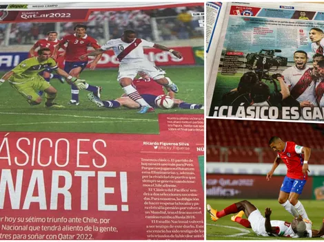 En Perú usan colocolina frase para el duelo ante Chile: “Clásico es ganarte”
