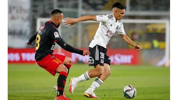 Joan Cruz jugó ocho minutos ante Ñublense.