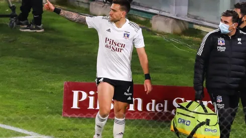 Matias Zaldivia salió con molestias