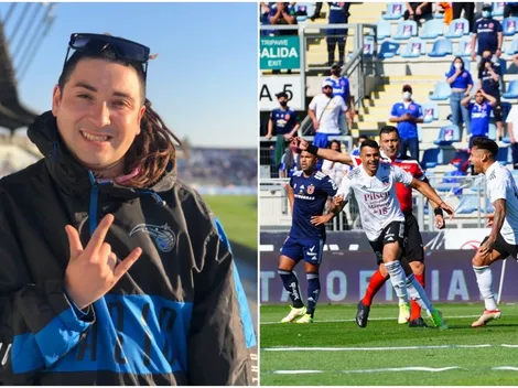 El notable Superclásico que vivió Cristofebril rodeado de azules