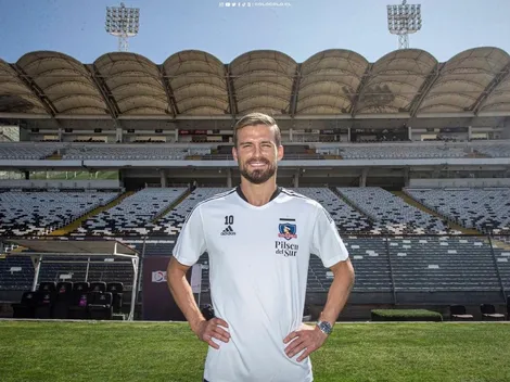 Santos está feliz con el recibimiento que le dieron en Colo Colo