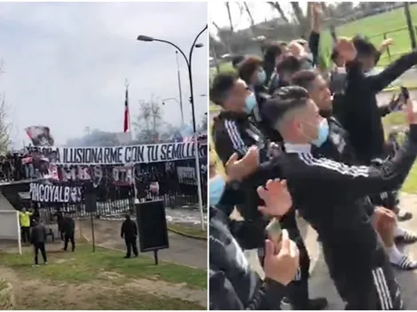 ¡Así viven los jugadores albos el Arengazo!