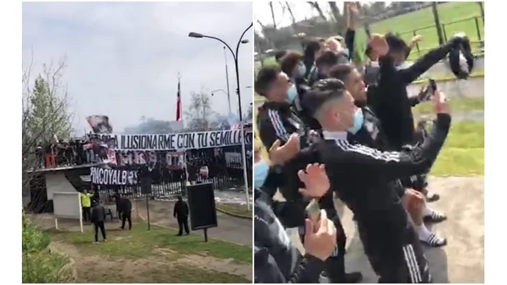 Miles de hinchas albos llegaron al Monumental.