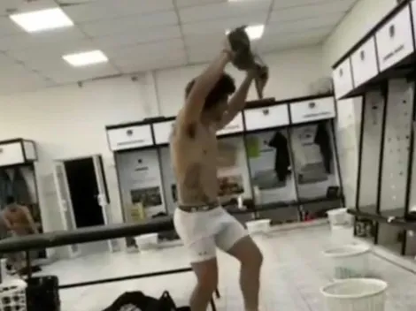 Maxi Falcón la rompe toda bailando cueca en el camarín de Colo Colo