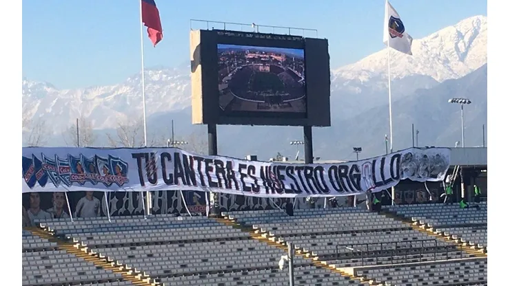 El lienzo que espera a Colo Colo
