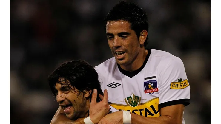 Gazale con la camiseta de Colo Colo en la temporada 2011.