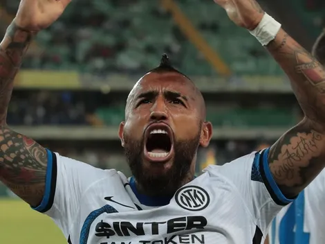 Vidal no queda conforme con la igualdad del Inter y se prepara para la Champions