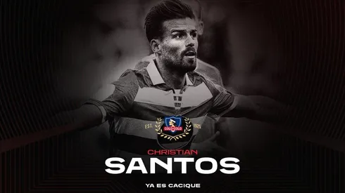 Oficial: Colo Colo confirma la llegada de Christian Santos.