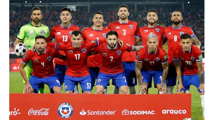 La formación de Chile para enfrentar a Colombia en Barranquilla.