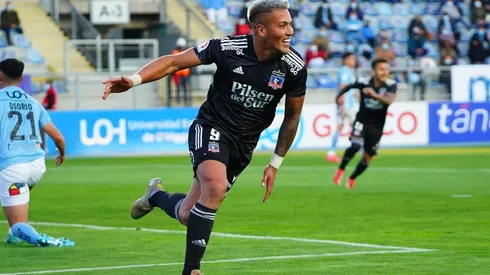 Parraguez se entusiasma con la lucha en el ataque de Colo Colo.