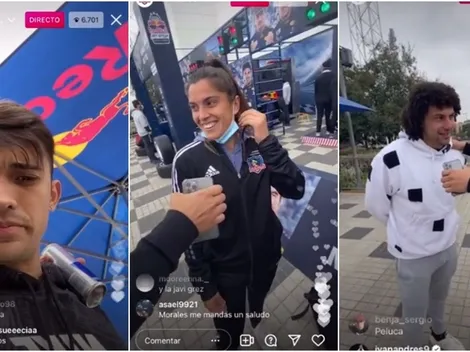 Solari y Cruz sacan carcajadas en jornada F1 en el Monumental