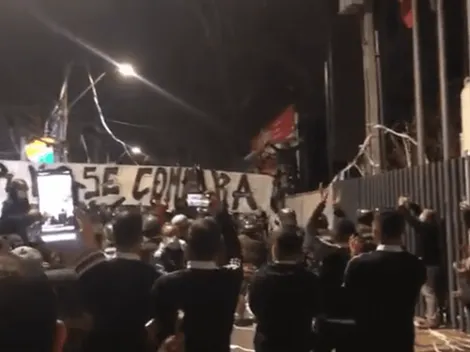 Hinchas del Cacique realizan hotelazo en Curicó previo a la Copa Chile