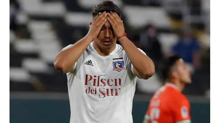 Iván Morales tuvo el empate en sus pies ante Cobresal.