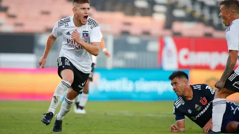 Leonardo Gil le anotó a la U en su primer Superclásico en Chile.