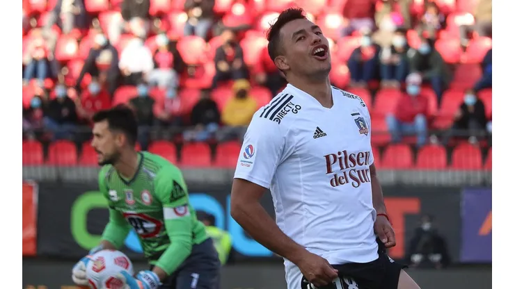 Iván Morales podría perderse el partido ante Cobresal de este domingo.