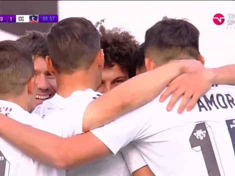 Colo Colo lo está ganando con un autgolazo de González Chang