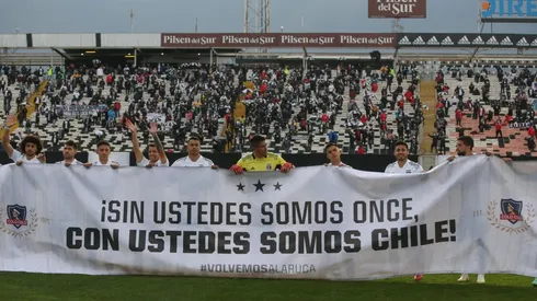 Colo Colo volvió a jugar con público tras 525 días, aunque con aforo reducido.