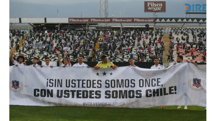 Colo Colo volvió a jugar con público tras 525 días, aunque con aforo reducido.