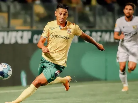 Juan Delgado anota su primer gol en Portuga