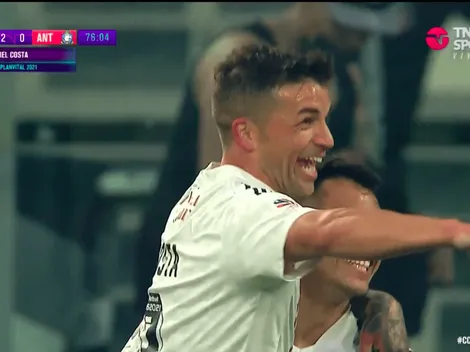 Gabriel Costa aumenta las cifras para Colo Colo