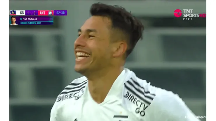 Iván Morales sigue inflando redes esta temporada.