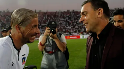 Jaime Valdés y Pablo Guede juntos