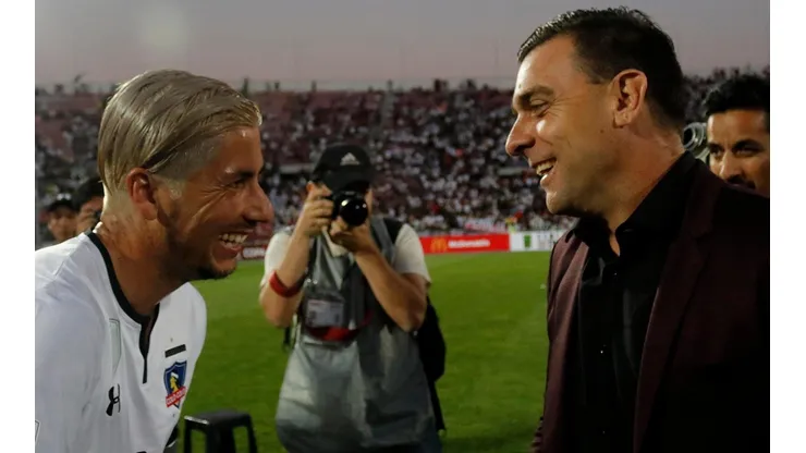 Jaime Valdés y Pablo Guede juntos