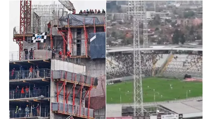 Locura entre los colocolinos por edificio con vista a la cancha del Monumental.
