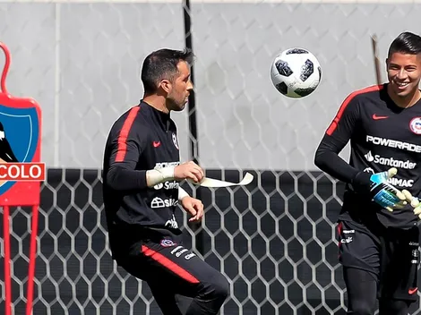 Brayan Cortés se refirió al posible retorno de Claudio Bravo