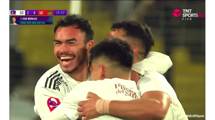 Colo Colo está derrotando a Unión Española.