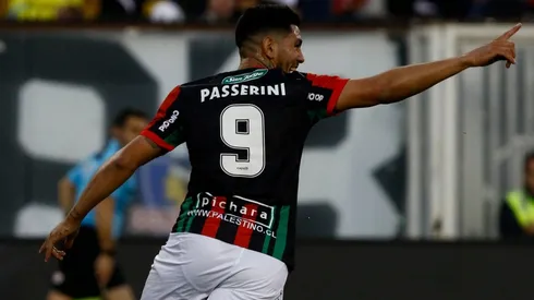 Lucas Passerini anotó 16 goles en 2019 con la camiseta de Palestino.