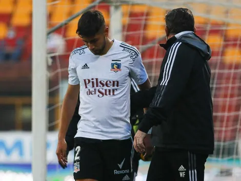Jeyson Rojas es baja en Colo Colo por un desgarro